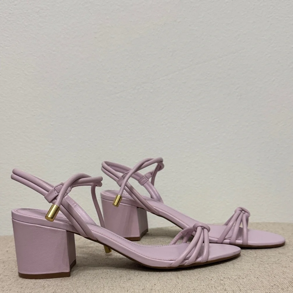 AREZZO Women's violet Strappy Sandals size 8 - Picture 3 of 8